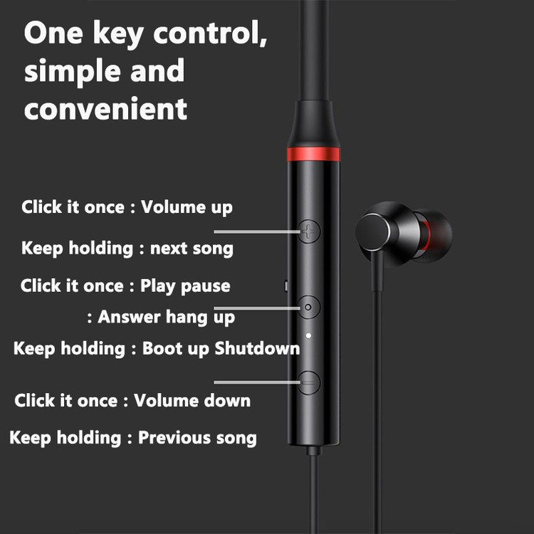 هندزفری گردنی lenovo HE05X