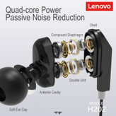 هندزفری lenovo H202